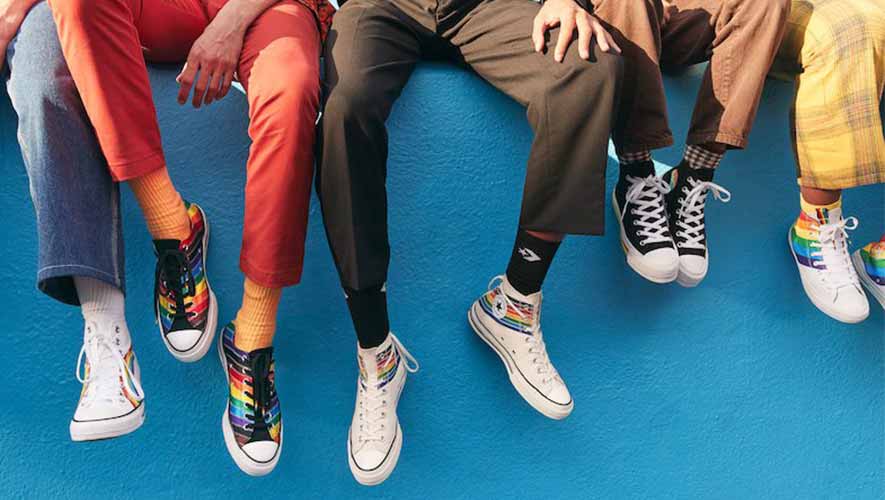 Converse и Nike представили свою обувь Pride 2020